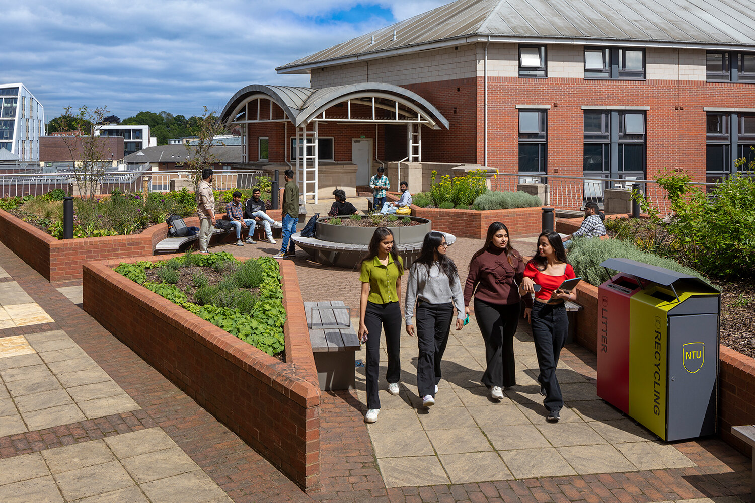 Belgrave Gardens - People Walking