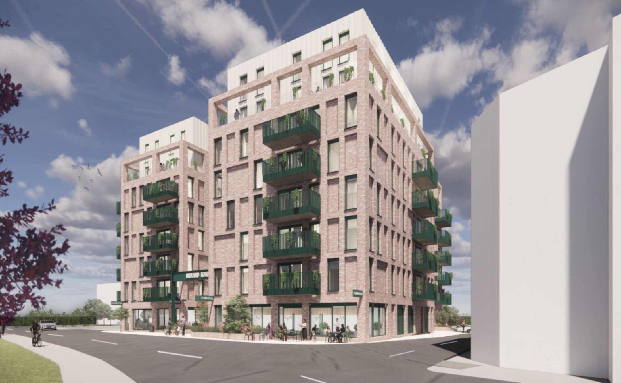 Visual of Midland Road, a residential development