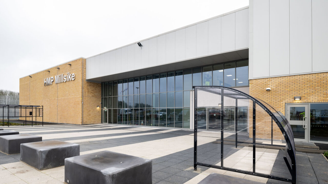 Front Entrance of HMP Millsike